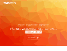 Tablet Screenshot of dissenyweb-barcelona.com